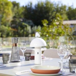 Lampe de table sans fil led blanc tod