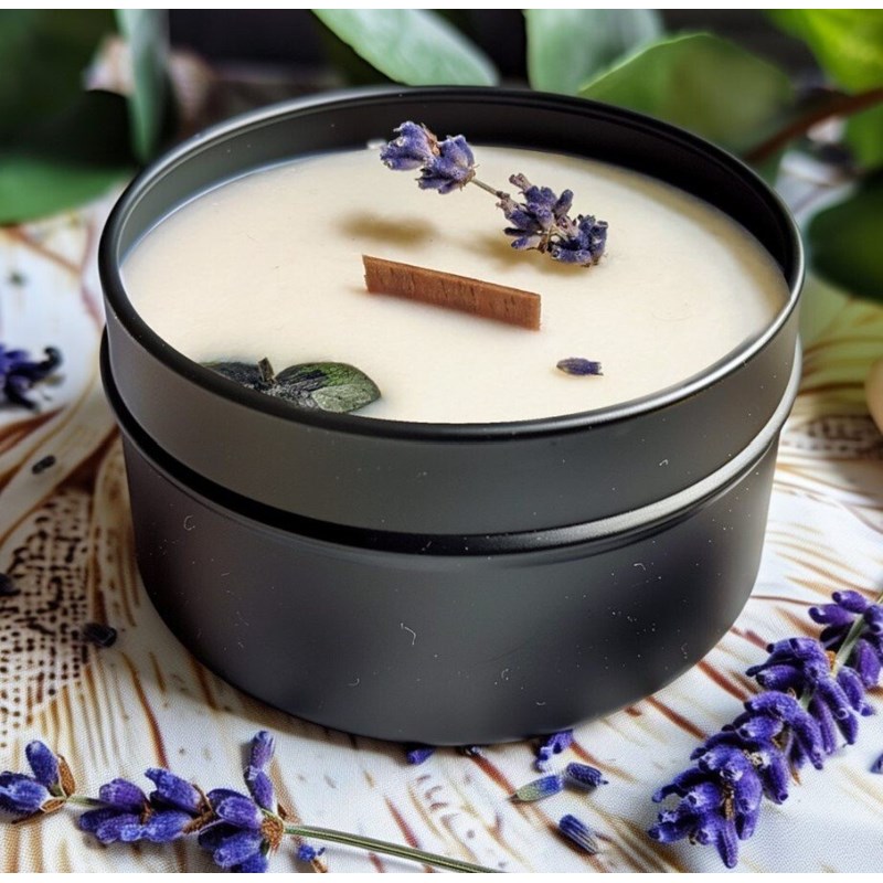 Bougie qui devient plante fleur oranger