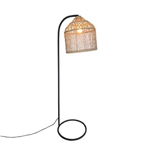 Lampadaire d'extérieur beige selma