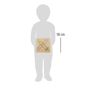 Planche de géométrie en bois