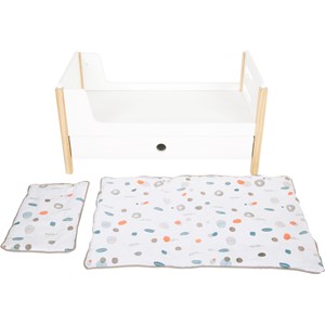 Lit de poupée à étages little button