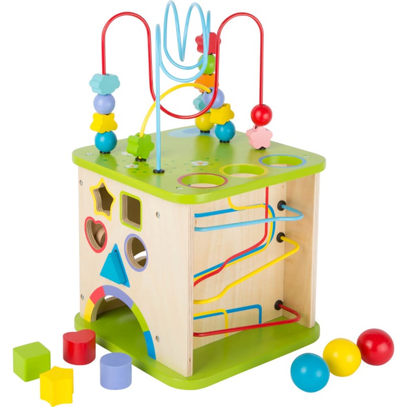 Small foot company - Cube de motricité avec circuit à boule