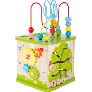 Cube de motricité avec circuit à boule