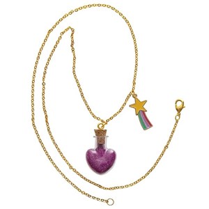 Coffret 4 bijoux fioles de fées à cré