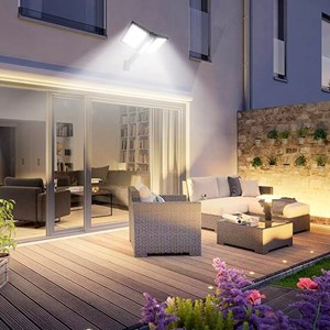 Spot solaire détecteur clipper black