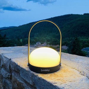 Lampe de table sans fil blanc chaud day
