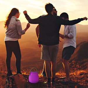 Lampe enceinte bluetooth mini may play