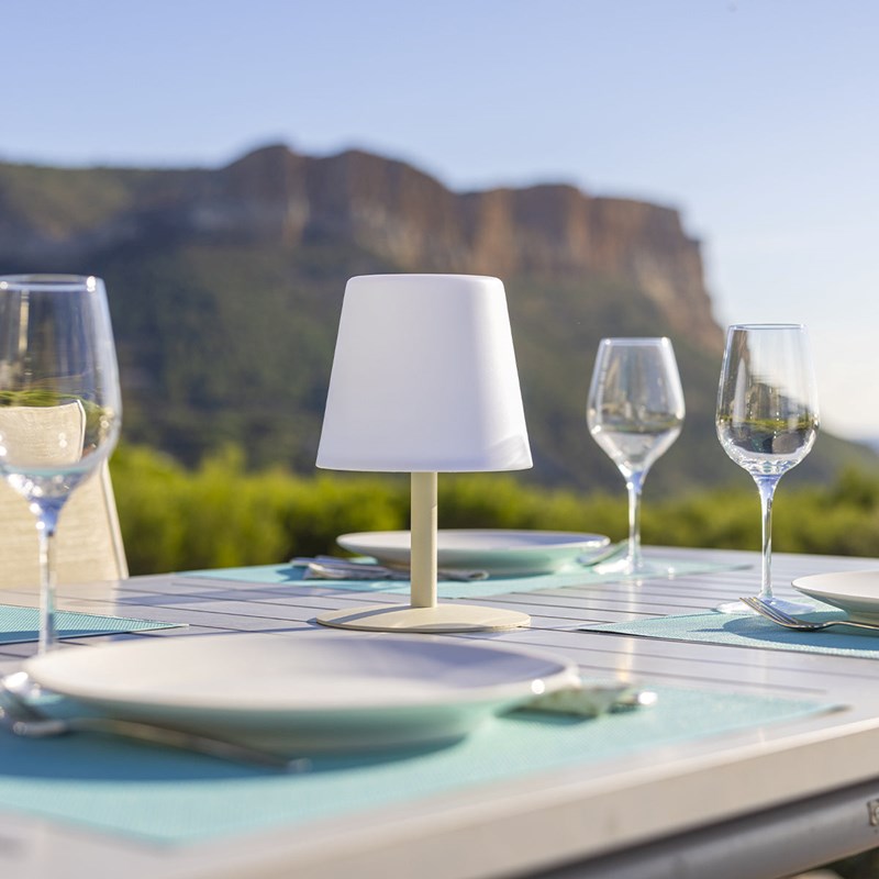 Lampe de table standy mini cream