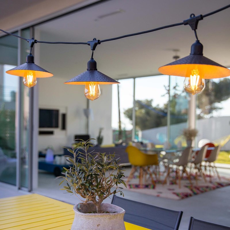 Lumisky - Guirlande solaire vinty light solar
