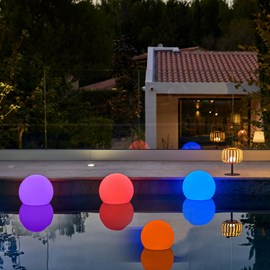 Boule lumineuse sans fil led bobby c40