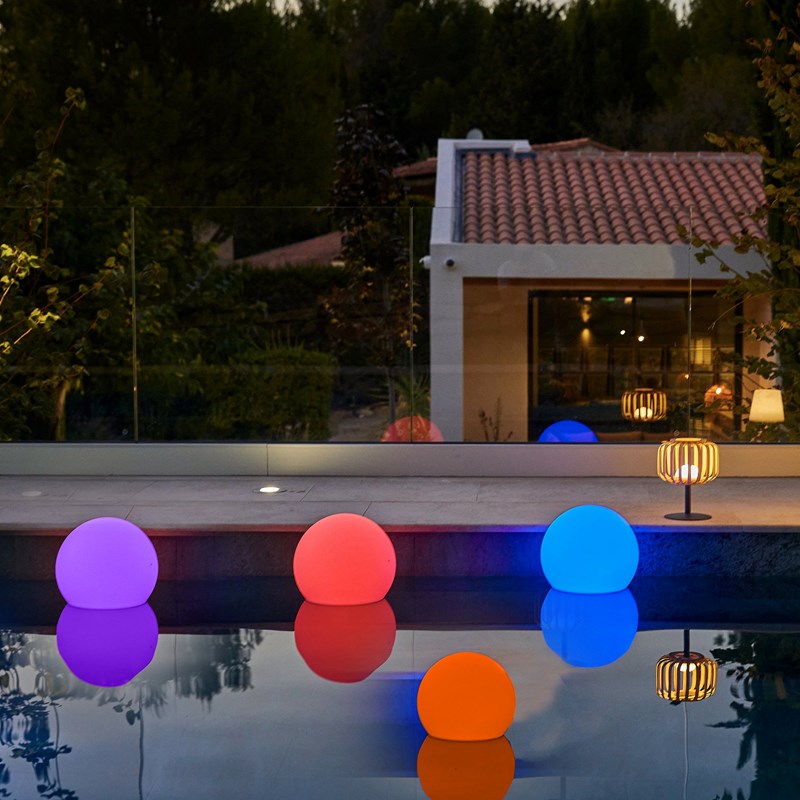 Lumisky - Boule lumineuse sans fil led bobby c40