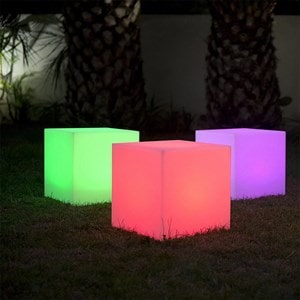 Cube lumineux sans fil led carry c40