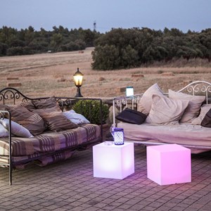 Cube lumineux sans fil led carry c40