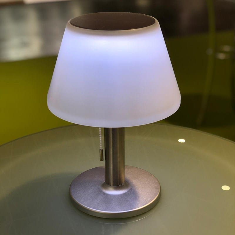 Table chevet led chargeur blanc noir LENI : Design Fonctionnalité