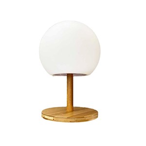 Lampe de table led bois luny