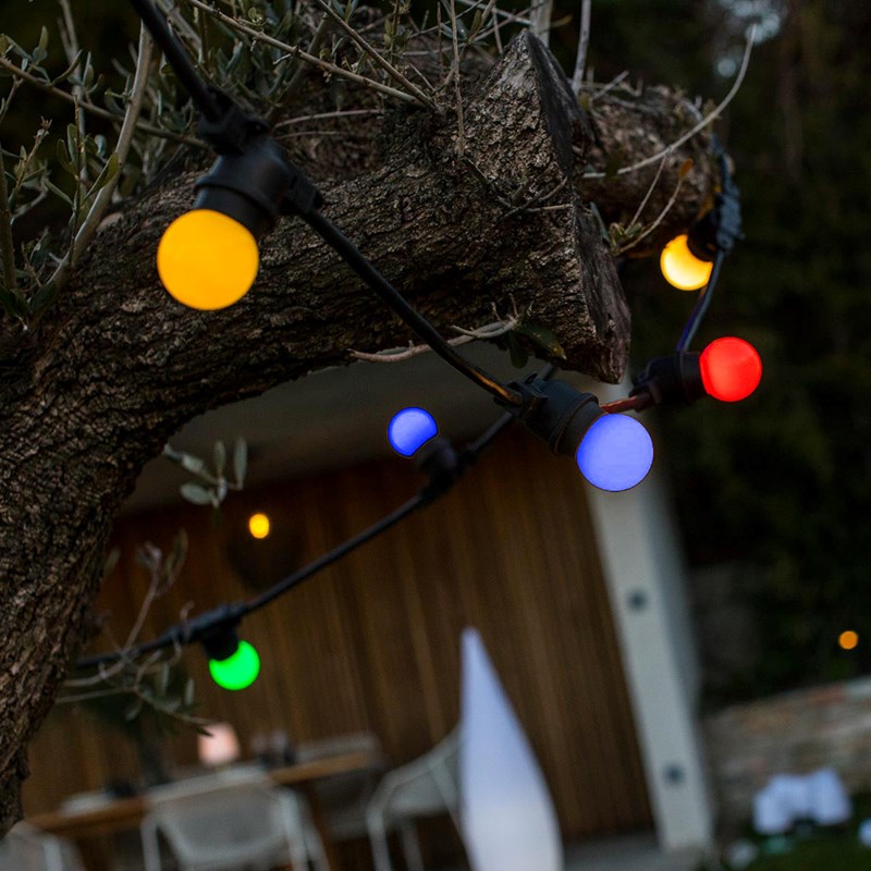 Guirlande connectable led multicolore party