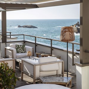 Lampadaire ext filaire bois boheme