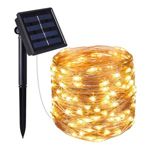 Guirlande lumineuse skinny solar 100