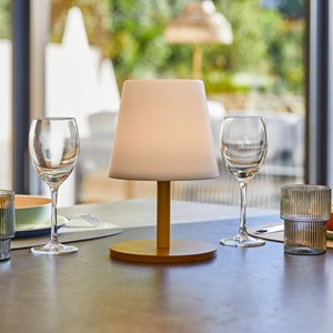 Lampe de table sans fil standy mini wood