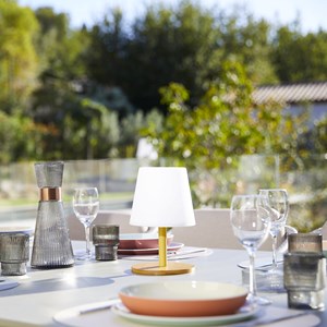 Lampe de table sans fil standy mini wood