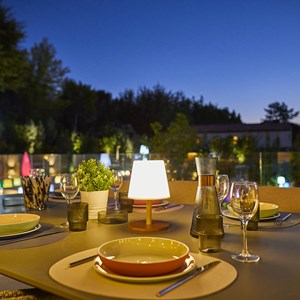 Lampe de table sans fil standy mini wood