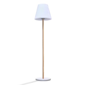 Lampadaire solaire standy wood solar
