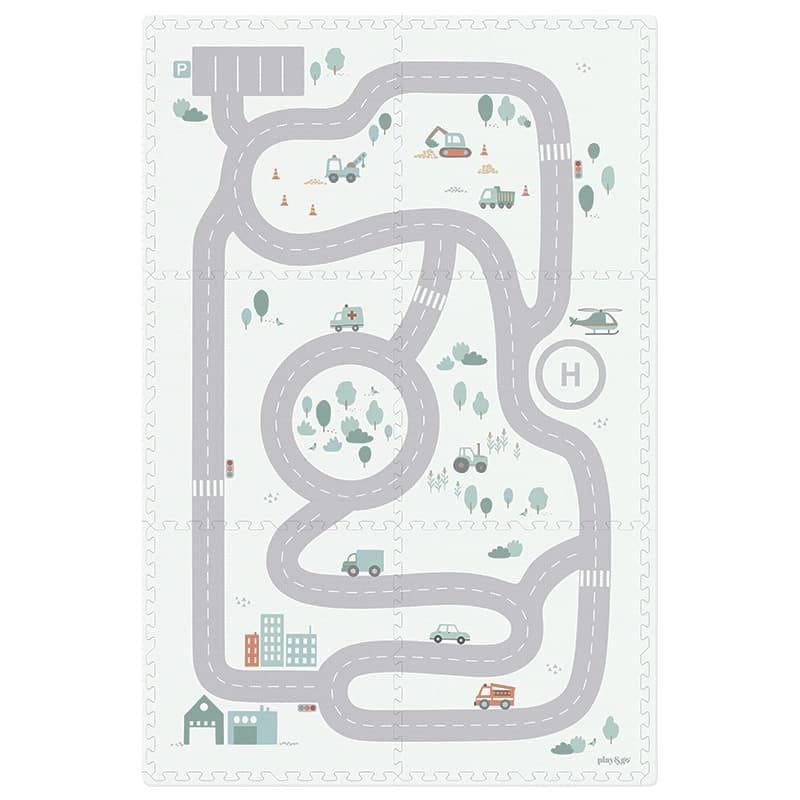 Play and Go - Tapis mousse modulable eevaa road