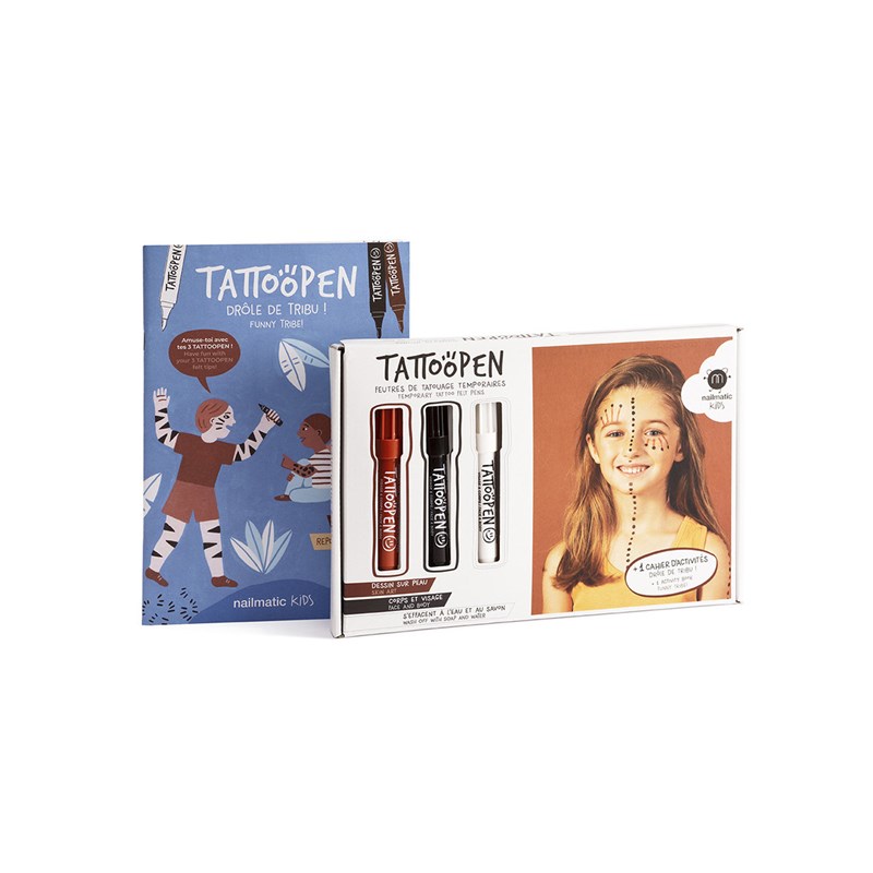 Nailmatic - Coffret tattoopen - drôle de tribu