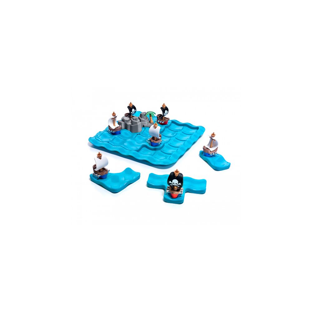 SmartGames Piraten Schlacht - Gioco Da Tavolo Logico Per Bambini 7+, 60 Sfide Con Pirati E Navi, Gioco Educativo E Divertente - 3