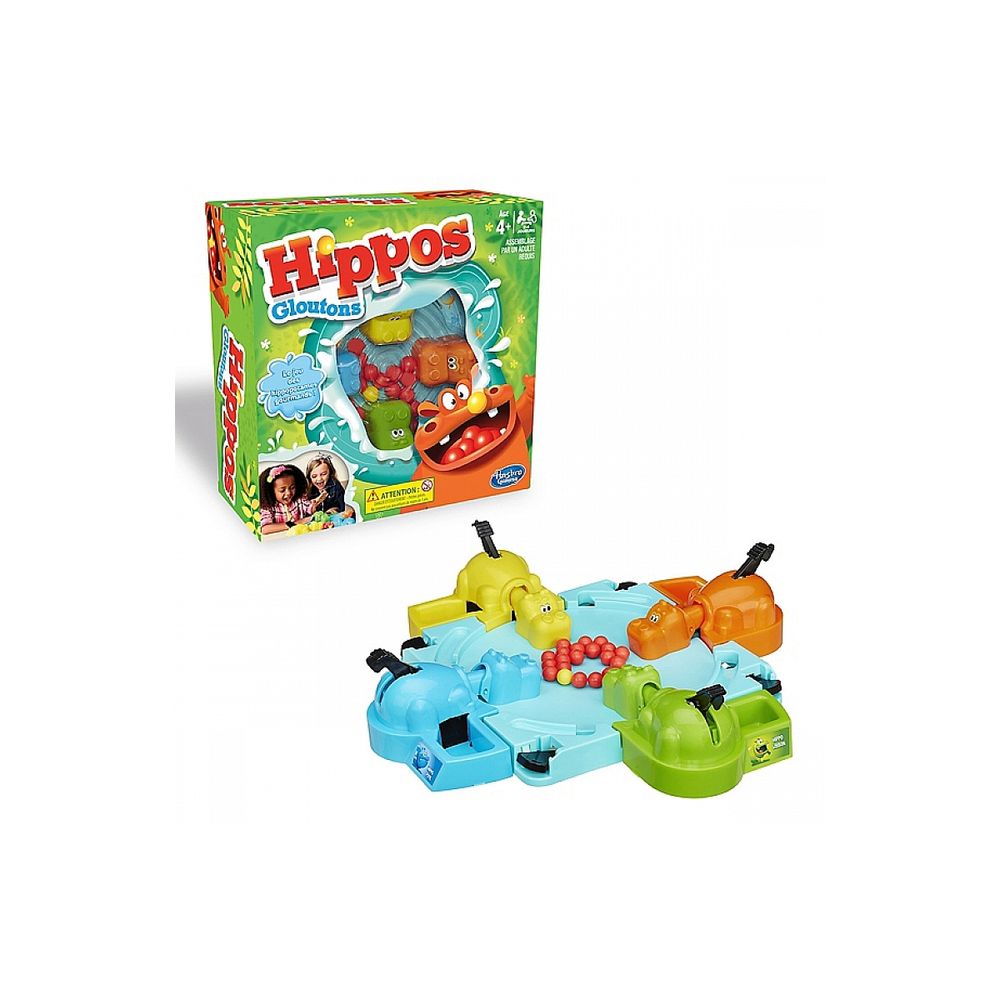 Jeu Billes 4 Ans Jeu Hippos Gloutons Édition Voyage Hasbro - Version Portable 2 Joueurs - Dès 4 Ans - Néerlandais Jeu 2 Joueurs Enfant