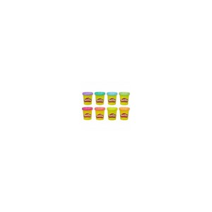 Playdoh 8 pots couleurs fluo