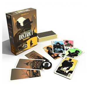 District noir jeu de bluff