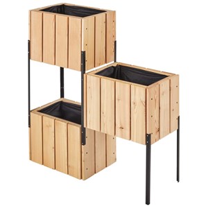 Jardinière en bois modulable - acanta