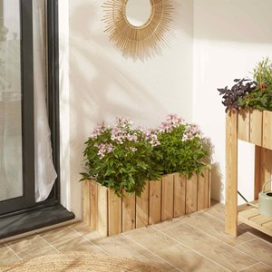 Bac à fleurs en bois 40l - acanta