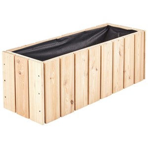 Bac à fleurs en bois 40l - acanta