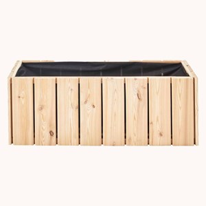 Bac à fleurs en bois 40l - acanta