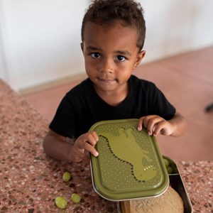 Boîte à tartine grande  mr. Dino