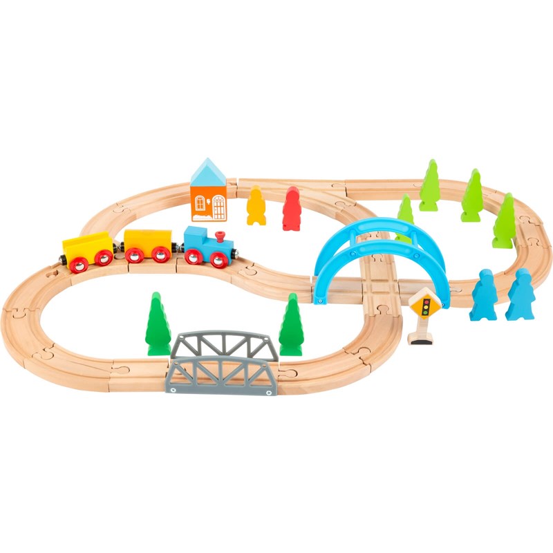 Small foot company - Chemin de fer en bois grand voyage