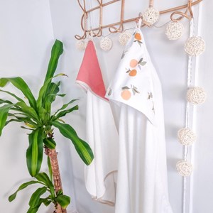 1re cape de bain coton bambou clem