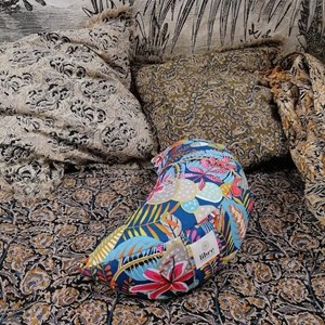 Coussin de méditaton demi-lune jungle