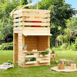Cabane en bois pour enfants - shopping