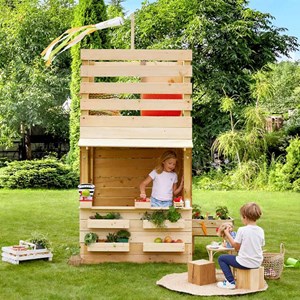 Cabane en bois pour enfants - shopping