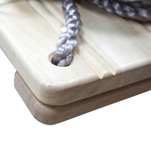 Siège balançoire réglable en bois