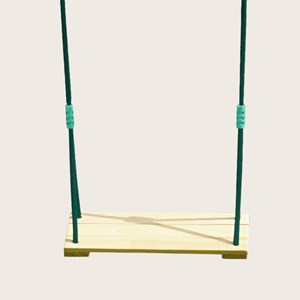 Siège balançoire bébé en bois pour porti