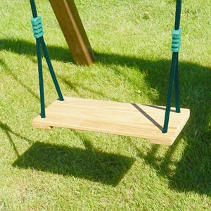 Siège balançoire bébé en bois pour porti