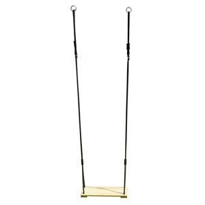 Siège balançoire en bois objectif nature