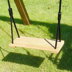 Siège balançoire en bois objectif nature