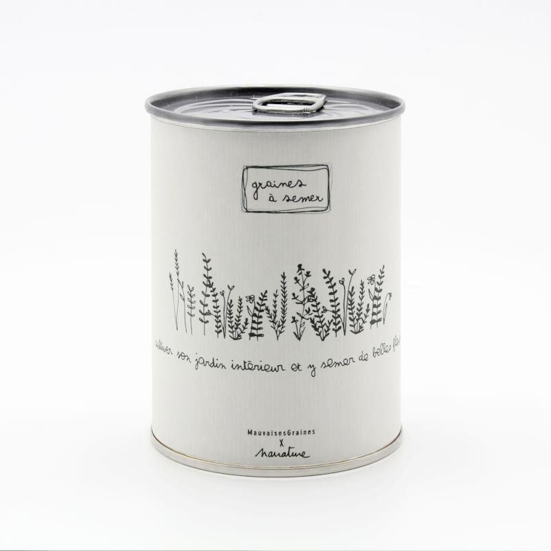 Kit à semer jardin interieur (Mauvaises Graines) - Image 1