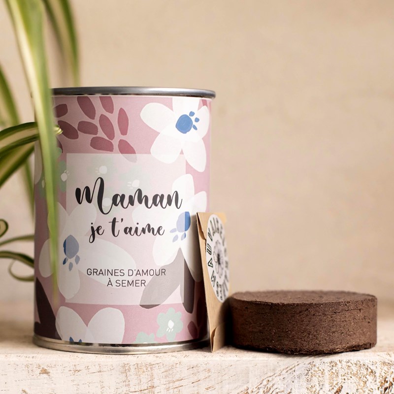 Mauvaises Graines - Kit à semer maman je t'aime