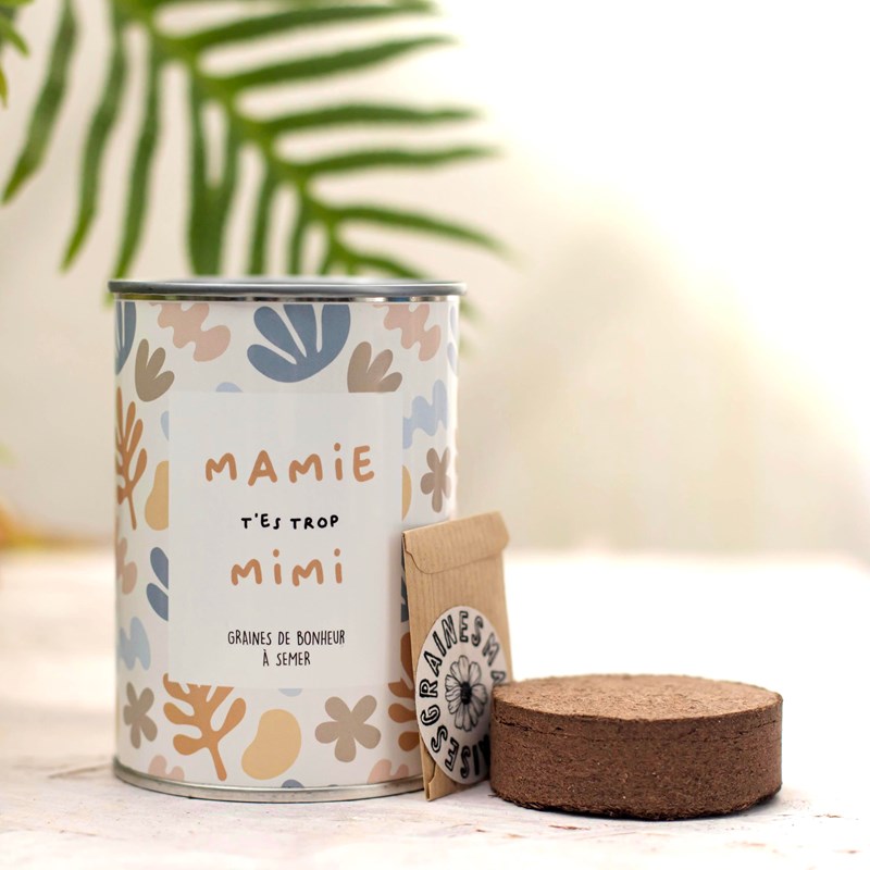 Mauvaises Graines - Kit à semer mamie t'es la plus mimi